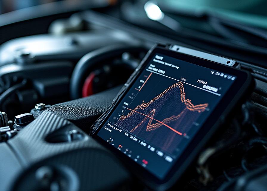 Dettaglio motore elaborato e dashboard